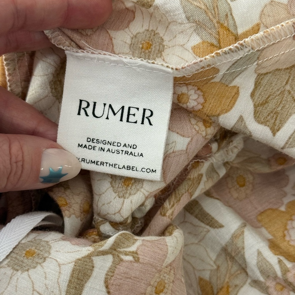 RUMER • Paloma Floral Skirt and Top Set - Picture 14 of 16